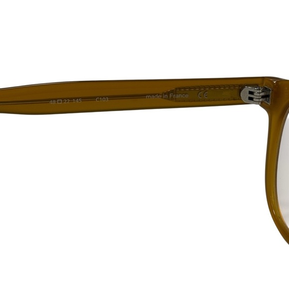 See core collection 0594 round prescription glasses frames made in France - Picture 6 of 6